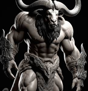 "Theseus and the Minotaur" Grade 4